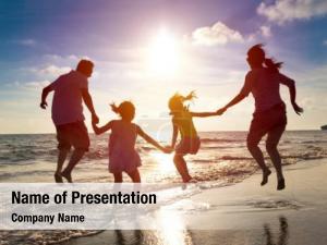 Family Outdoors PowerPoint Template