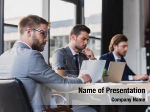 Business Workers PowerPoint Template