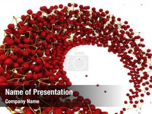 Fruits Swirl PowerPoint Template