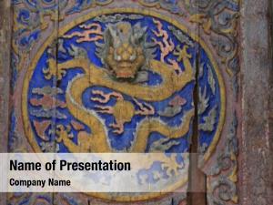 Chinese Dragons PowerPoint Template