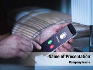 Call By Phone PowerPoint Template