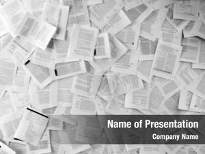 Business Papers PowerPoint Template