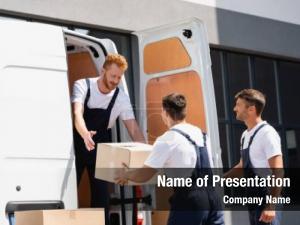 Loading Transport PowerPoint Template