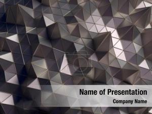 Abstract Modern Polygonal Background PowerPoint Template