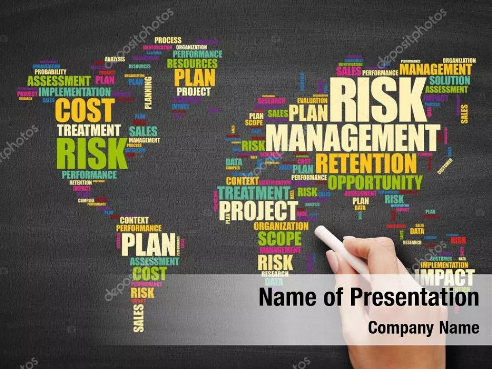 World Map in Word Cloud