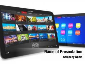 Tablet PC PowerPoint Template