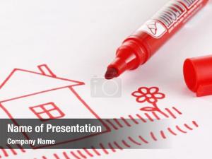 Childish Drawings PowerPoint Template