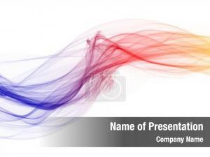 Colorful Waves Abstract PowerPoint Template