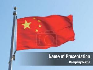 Flag of China PowerPoint Template