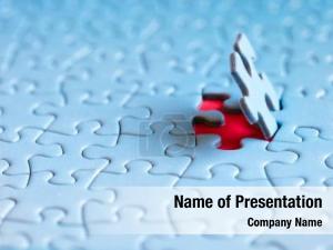 Missing Part Completing PowerPoint Template