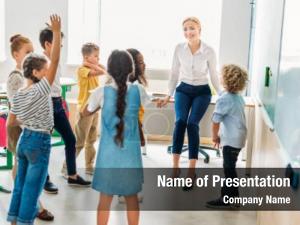 Education With Fun PowerPoint Template