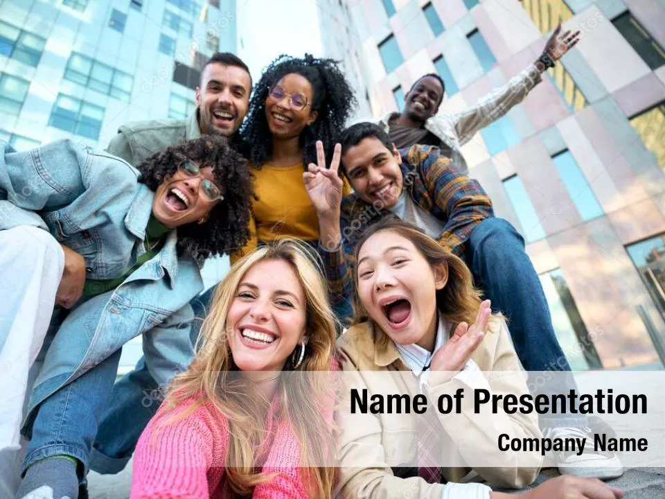 Happy and Smiling Diverse People