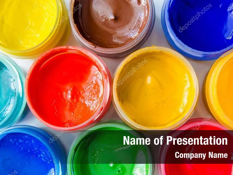 Various Colors Of Paint