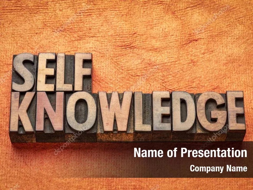 Self knowledge