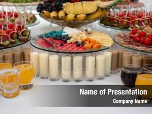Snacks and Cocktail PowerPoint Template