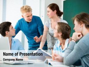 High School Students PowerPoint Template
