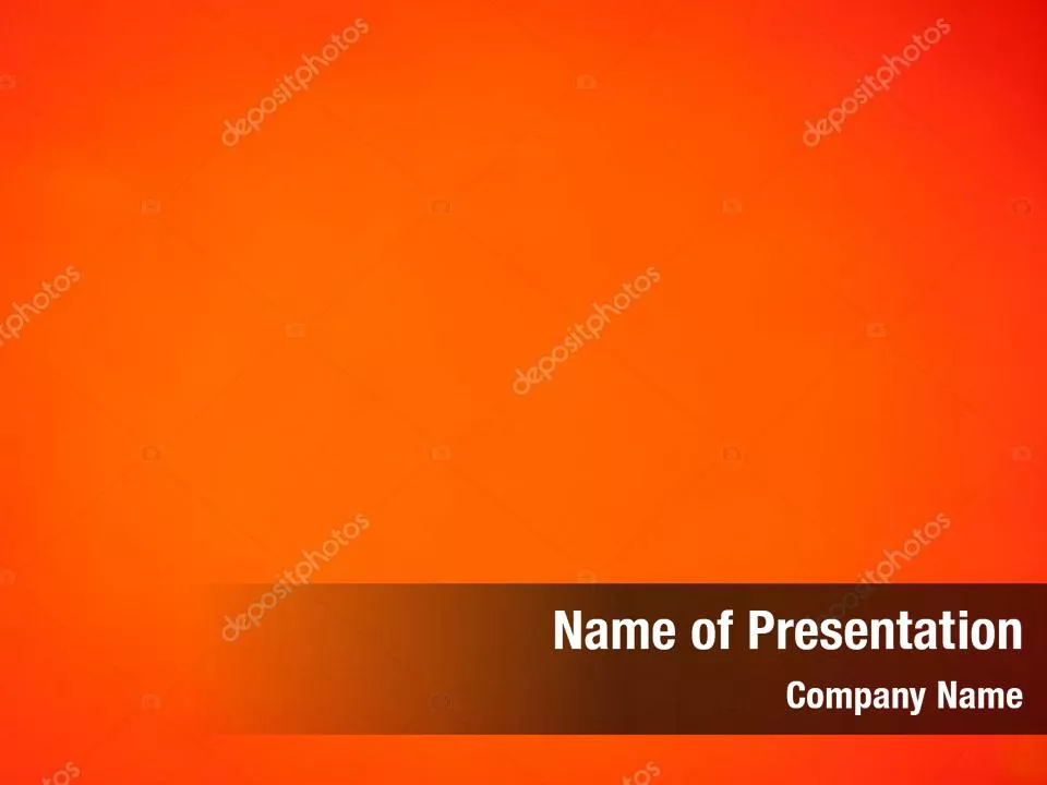 Orange Background