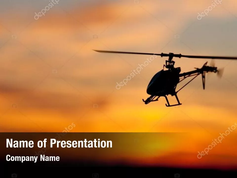 Helicopters at Sunset