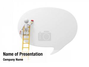 Ladder Upwards PowerPoint Template