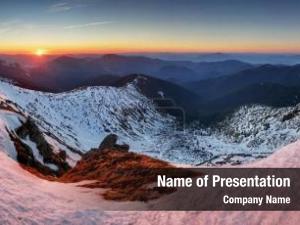 Spring And Winter PowerPoint Template