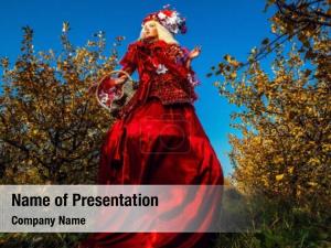 Red Fantasy PowerPoint Template