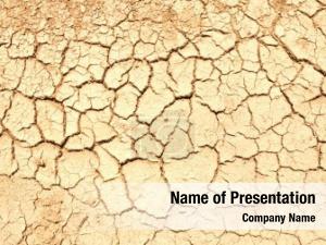 Ground Crack PowerPoint Template