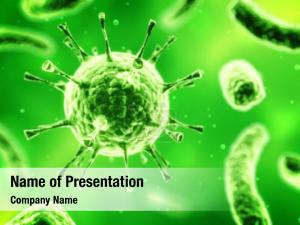 Virus Green PowerPoint Template