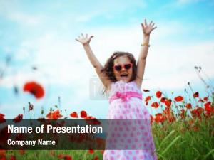 Happy Childhood PowerPoint Template