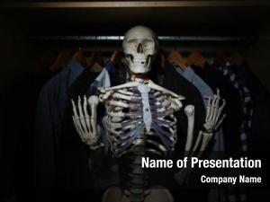 Artificial Skeleton PowerPoint Template