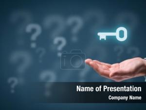 One Key Question PowerPoint Template