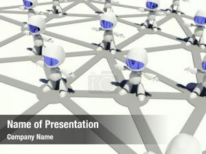Conceptual Social Networking PowerPoint Template