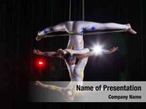 Circus Gymnast PowerPoint Template