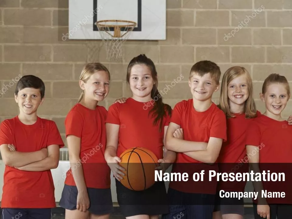 School Basketball Team