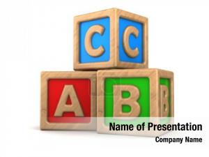 ABC Bricks PowerPoint Template