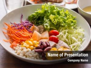 Salad Recipes PowerPoint Template