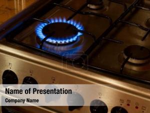 Gas Stove PowerPoint Template