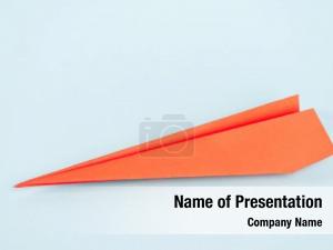 Paper Plane PowerPoint Template