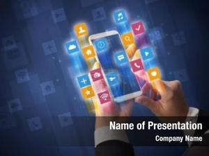 Mobile Application Design PowerPoint Template