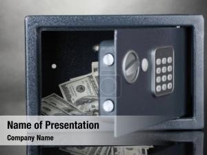 Dollar Safe PowerPoint Template