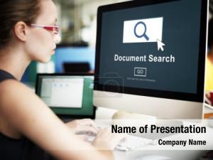 Document Search PowerPoint Template