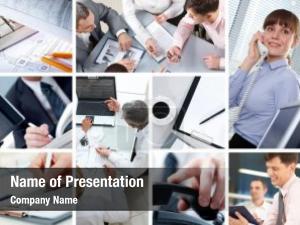 Business Collage PowerPoint Template