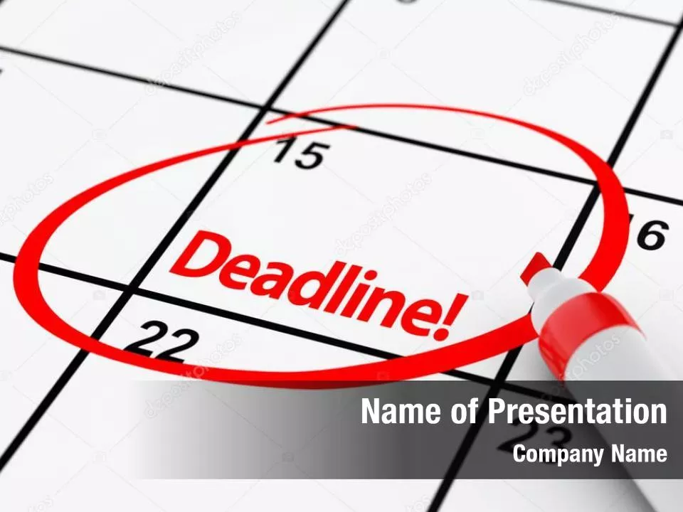 Deadline Concept