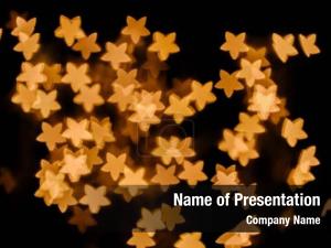 Golden Stars PowerPoint Template
