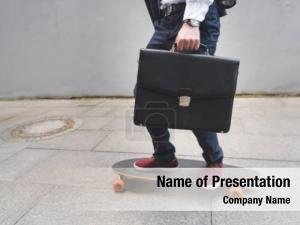 Business Briefcase PowerPoint Template