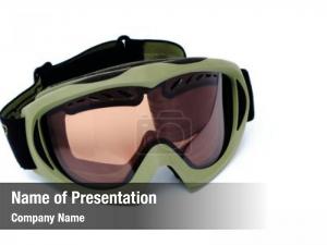 Sport Goggles PowerPoint Template