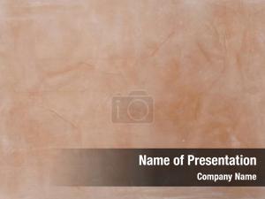 Abstraction in a Sand Color PowerPoint Template