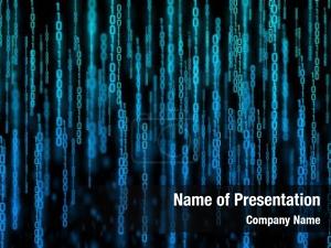 Binary Strings PowerPoint Template