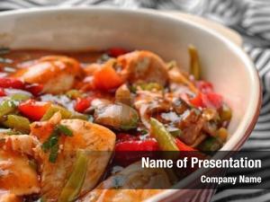 Country Meal PowerPoint Template