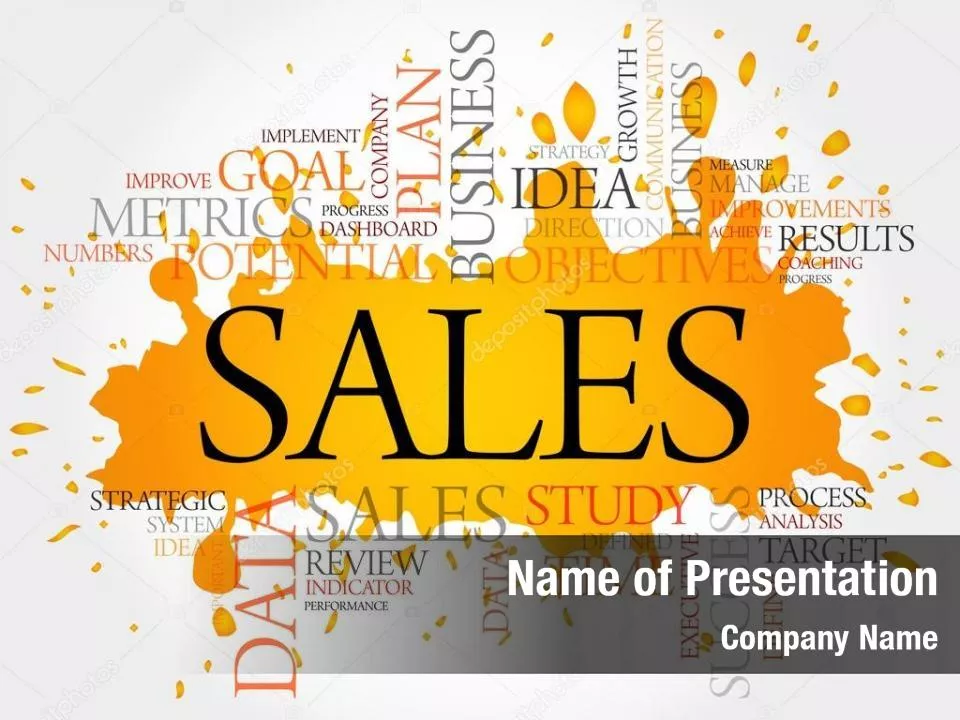Sales Word Cloud