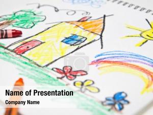 Childrens Art PowerPoint Template